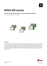 Preview for 1 page of Ublox NINA-B4 Series System Integration Manual