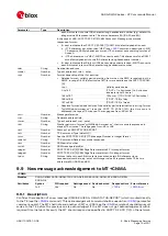 Предварительный просмотр 75 страницы Ublox SARA-R4 Series Command Manual