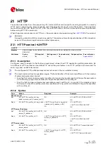 Предварительный просмотр 217 страницы Ublox SARA-R4 Series Command Manual