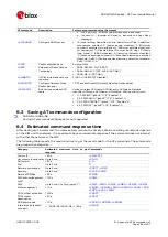 Предварительный просмотр 294 страницы Ublox SARA-R4 Series Command Manual