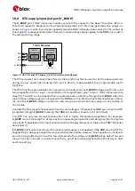 Предварительный просмотр 24 страницы Ublox TOBY-R2 Series System Integration Manual