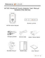 Preview for 2 page of Uclear WT300 User Manual