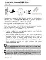 Preview for 17 page of Uclear WT300 User Manual