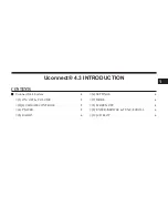 Предварительный просмотр 4 страницы Uconnect 4.3 Owner'S Manual Supplement