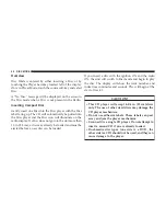 Предварительный просмотр 21 страницы Uconnect 4.3 Owner'S Manual Supplement