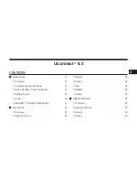 Preview for 11 page of Uconnect 4.3 User Manual