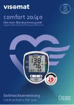 uebe visomat comfort 20/40 Instructions For Use Manual preview