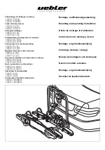 Preview for 1 page of Uebler F14 Mounting And Operating Instructions