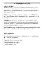 Preview for 6 page of UEi INF165C Manual