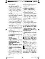 Preview for 24 page of UFESA CK7355 Operating Instructions Manual