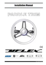 Preview for 1 page of Uflex PADDLE TRIM Installation Manual