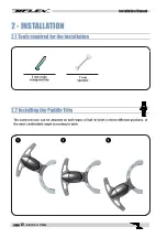 Preview for 12 page of Uflex PADDLE TRIM Installation Manual