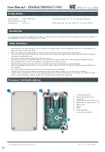 Preview for 1 page of uhlmann & zacher CX8936 User Manual