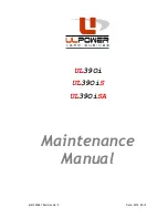 ULPOWER UL390i Maintenance Manual preview