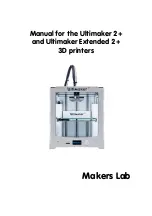 Ultimaker 2 Extended Manual preview