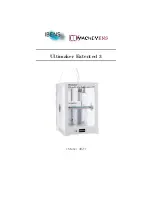 Ultimaker 3 Extended Instruction Manual предпросмотр