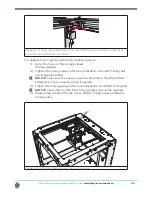 Предварительный просмотр 55 страницы Ultimaker ORIGINAL+ Assembly Instructions Manual