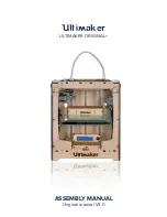 Ultimaker ORIGINAL+ Assembly Manual предпросмотр