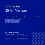 Preview for 26 page of Ultimaker S5 Air Manager Quick Start Manual