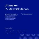 Предварительный просмотр 8 страницы Ultimaker S5 Material Station Quick Start Manual