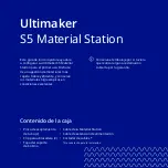 Предварительный просмотр 26 страницы Ultimaker S5 Material Station Quick Start Manual