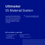 Предварительный просмотр 50 страницы Ultimaker S5 Material Station Quick Start Manual