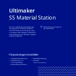 Предварительный просмотр 98 страницы Ultimaker S5 Material Station Quick Start Manual