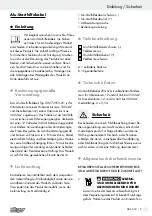 Preview for 9 page of ULTIMATE SPEED 102049 Operation And Safety Notes