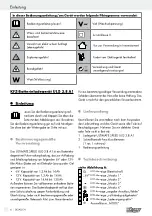 Предварительный просмотр 6 страницы ULTIMATE SPEED 74189 Operation And Safety Notes