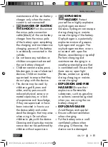 Предварительный просмотр 9 страницы ULTIMATE SPEED ULG 17 A1 Operation And Safety Notes