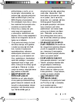 Preview for 37 page of ULTIMATE SPEED ULG 17 A1 Operation And Safety Notes