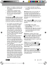 Preview for 41 page of ULTIMATE SPEED ULG 17 A1 Operation And Safety Notes
