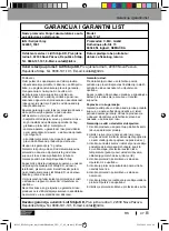 Preview for 47 page of ULTIMATE SPEED ULG 17 A1 Operation And Safety Notes