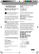 Preview for 94 page of ULTIMATE SPEED ULG 17 A1 Operation And Safety Notes