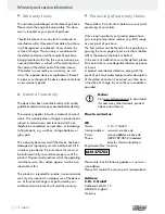 Preview for 10 page of ULTIMATE SPEED UMK 10 B2 Operation And Safety Notes Translation Of The Original Instructions