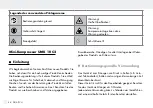 Предварительный просмотр 56 страницы ULTIMATE SPEED UMK 10 C2 Operation And Safety Notes