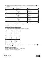 Предварительный просмотр 84 страницы ULTIMATE SPEED USWB 22 A2 Operation And Safety Notes