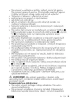 Предварительный просмотр 121 страницы ULTIMATE SPEED USWB 22 A2 Operation And Safety Notes