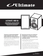 Ultimate WB200 User Manual preview