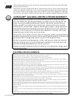 Preview for 2 page of Ultra chef U405 CART Instructions Manual