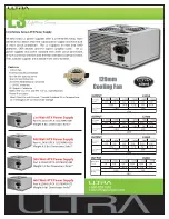 Preview for 1 page of Ultra Products LS Specification Sheet