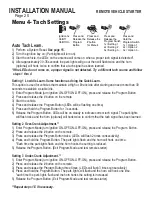 Preview for 20 page of Ultra Start 12 SERIES Install Manual