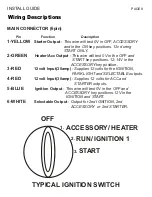 Предварительный просмотр 8 страницы Ultra Start 1270 series Install Manual