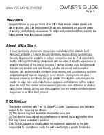 Preview for 3 page of Ultra Start 35 SERIES Owner'S Manual