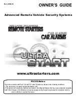 Ultra Start 606 Series Owner'S Manual preview