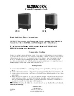 Preview for 1 page of UltraCOOL CP18 Instructions