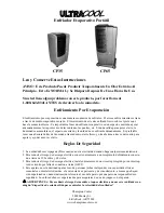 Preview for 5 page of UltraCOOL CP35 Instructions Manual