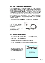 Предварительный просмотр 73 страницы Ultraflux UF 801-P Manual