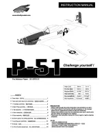 Ultrafly P-51 Instruction Manual preview