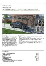 Предварительный просмотр 2 страницы Ultraframe Pergola Installation Manual